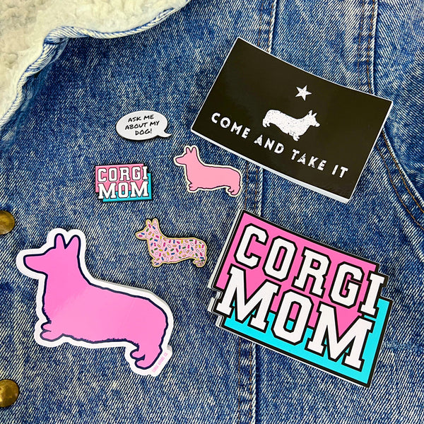 Signature Pink Logo Enamel Pin