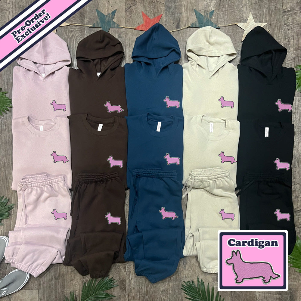 Signature Logo Lazy Lounger Set - Cardigan w/ Tail  (Pre-Order Exclusive - January Delivery!)