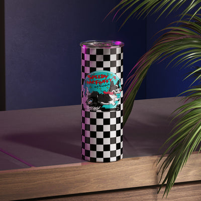"NEW" CG Speedy McFluffy's Hot Rod Shop 20oz Skinny Tumbler (Pembroke/Cardigan - Multiple Coats)