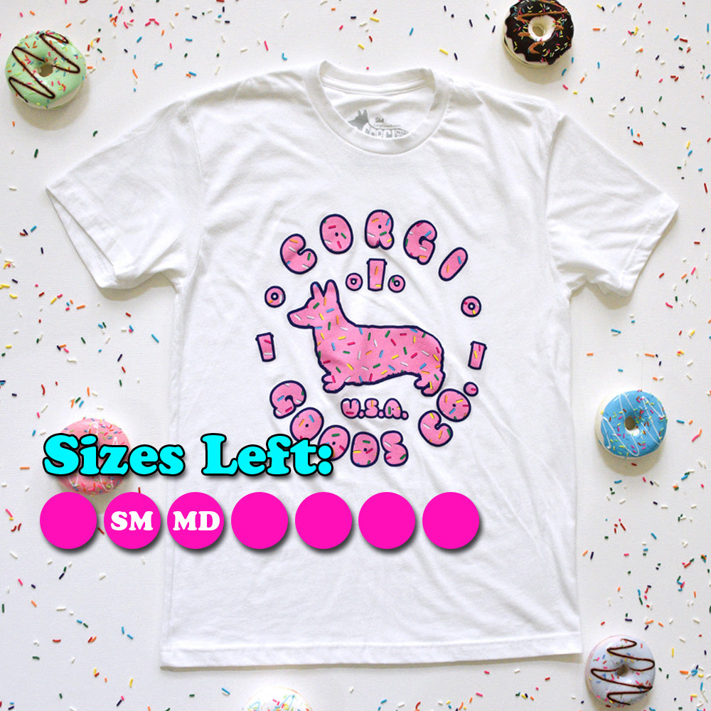 Donut Corgi Short Sleeve T-Shirt