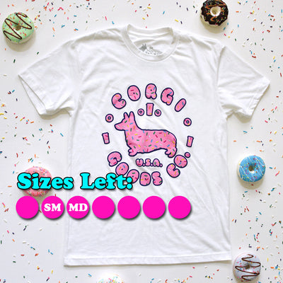 CG Donut Corgi Tee Shirt