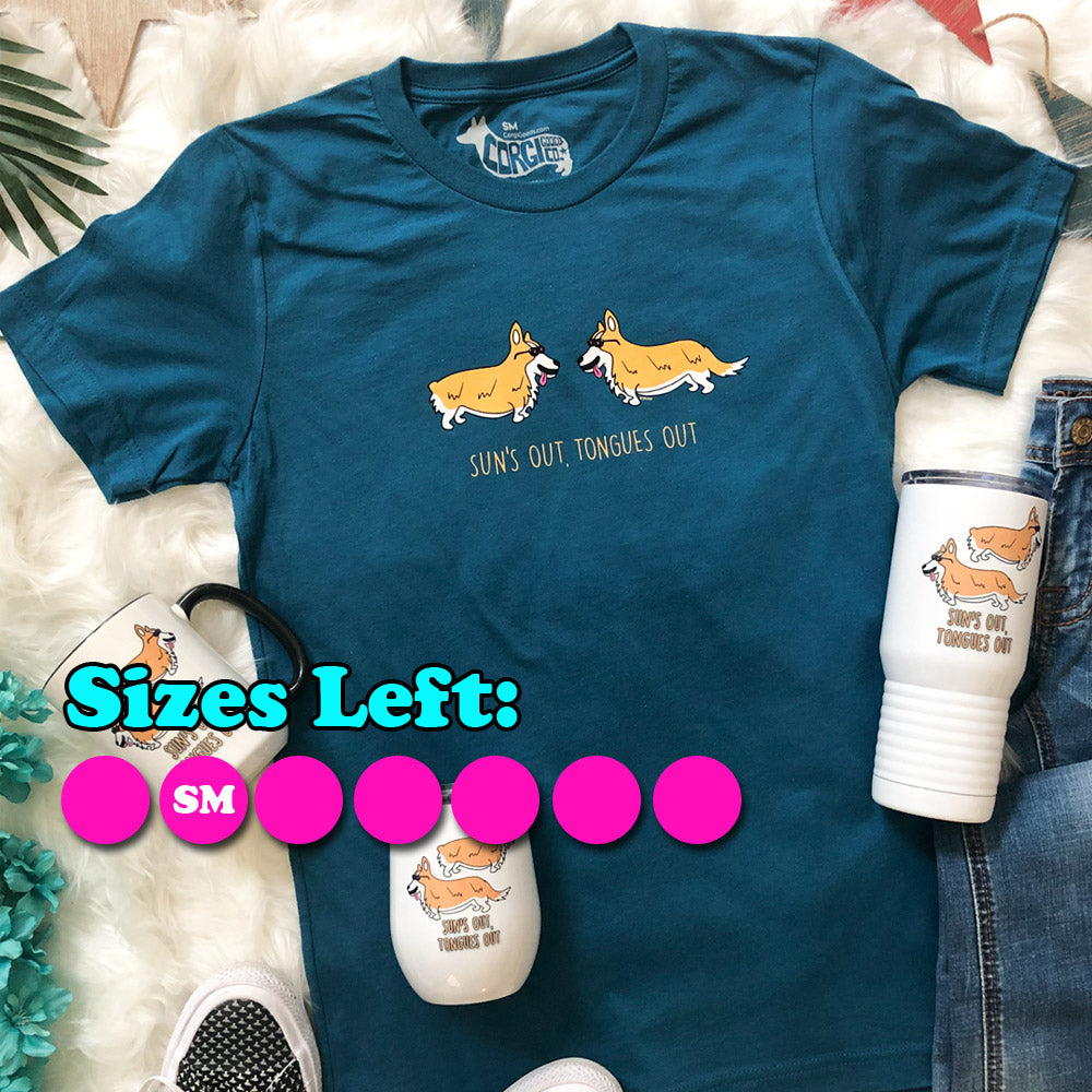 CG Cartoon Series: "Sun's Out, Tongues Out" Tee Shirt