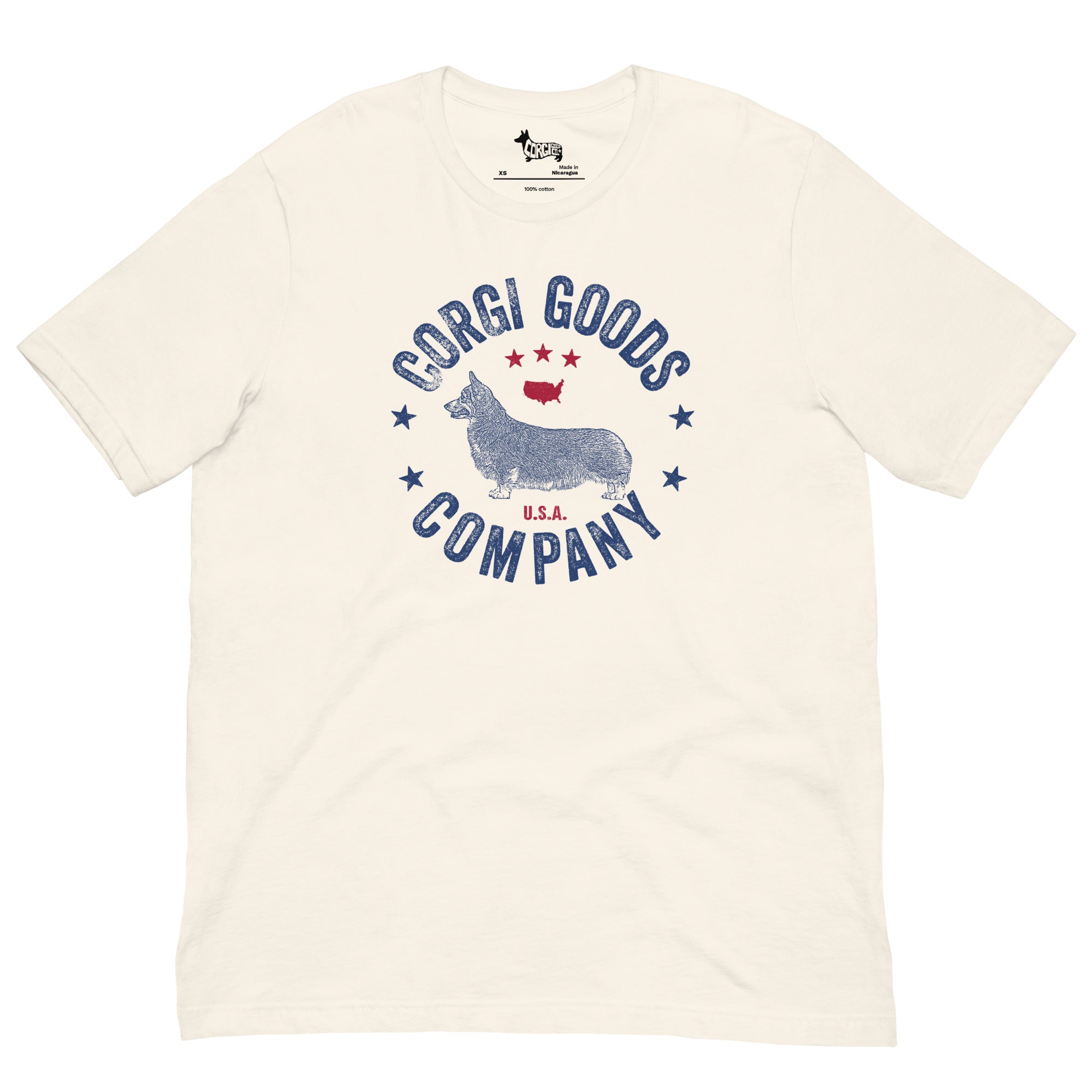 Vintage Series Corgi Goods Co. Tee Shirt