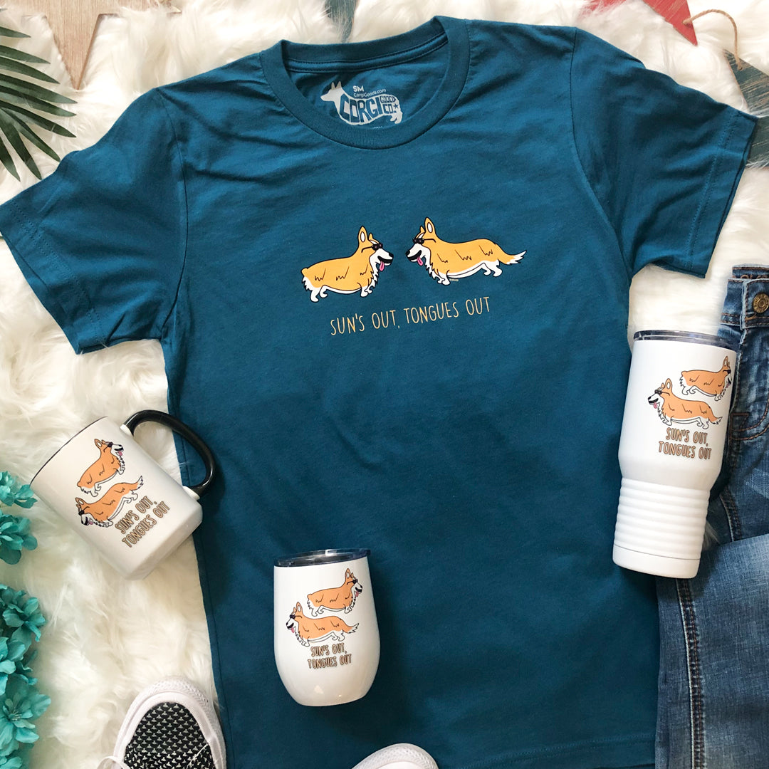 CG Cartoon Series: "Sun's Out, Tongues Out" Tee Shirt