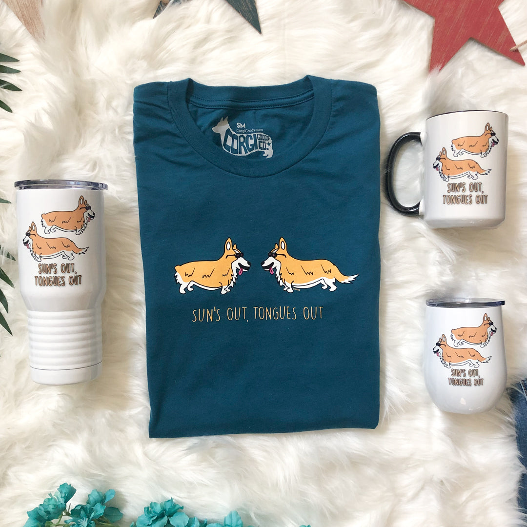 CG Cartoon Series: "Sun's Out, Tongues Out" Tee Shirt