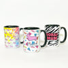 CG Corgi Mom Zebra Print Jumbo Mug
