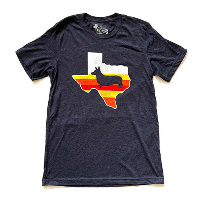 CG Space City Texas Corgi Short Sleeve Tee