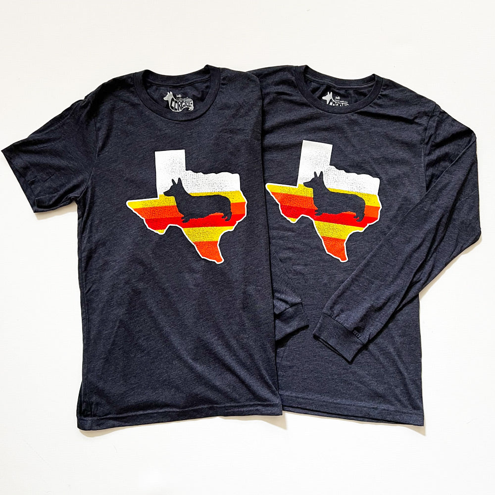 Space City Texas Corgi Short Sleeve Tee