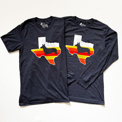 CG Space City Texas Corgi Short Sleeve Tee
