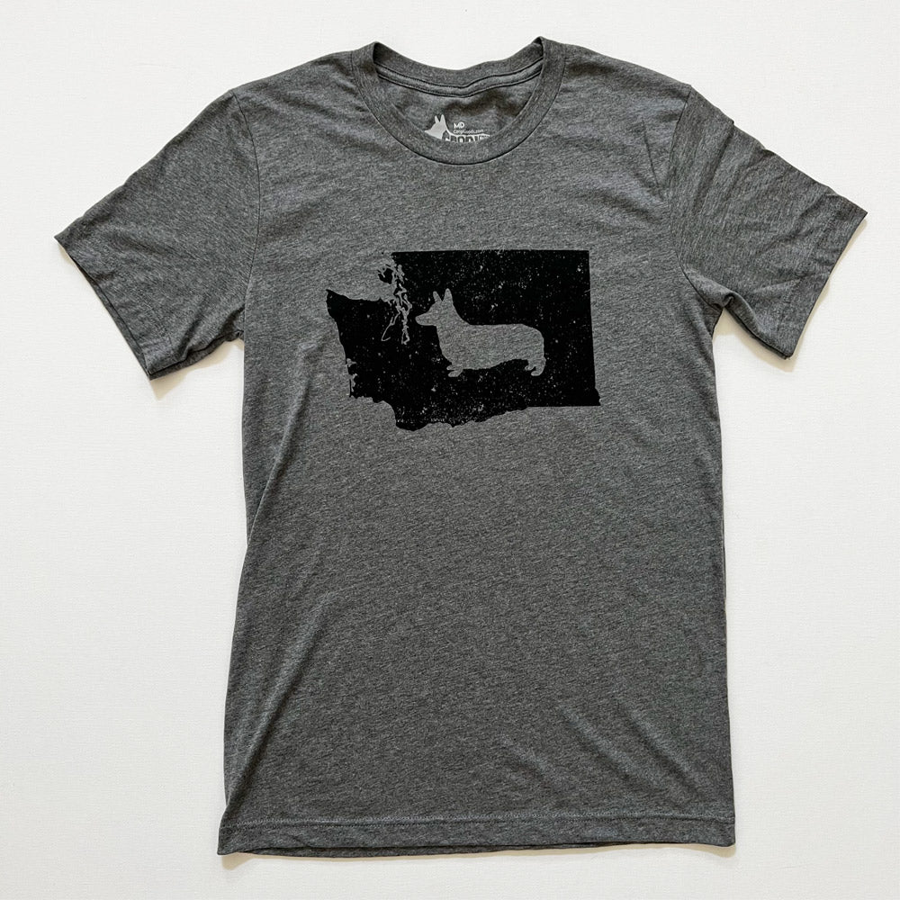Washington State Corgi Short Sleeve Tee