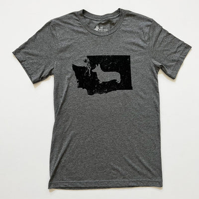 CG Washington State Corgi Short Sleeve Tee