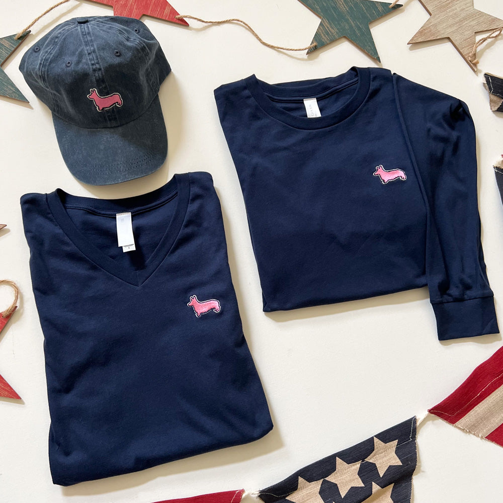 Signature Pink Logo Baseball Hat (Pembroke)