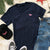 CG Signature Corgi Pink Logo V-Neck Tee Shirt