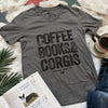"NEW" CG Evening Plans V-Neck Tee Shirt (Coffee Version)