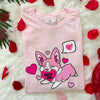 Robot Dragon Studios x Corgi Goods Valentine's Day Tee Shirt