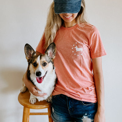 "NEW" CG Classic Stars Sunset Short Sleeve Tee Shirt