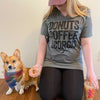 Corgi Morning Essentials V-Neck Short Sleeve Tee Shirt