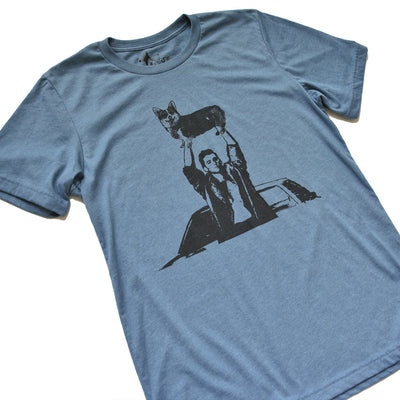 "NEW" Say Corgi Things Retro Short Sleeve Tee Shirt