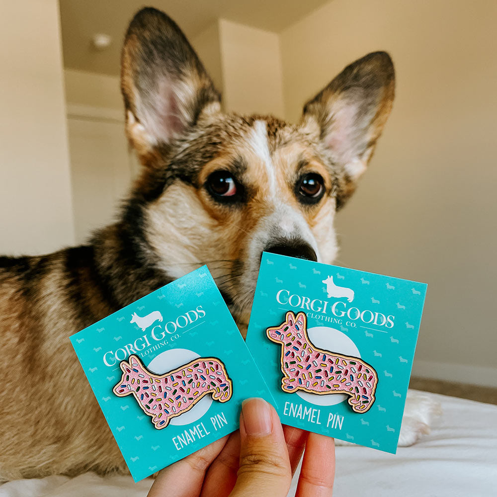 Signature Series Donut Corgi Enamel Pin