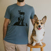 "NEW" Say Corgi Things Retro Short Sleeve Tee Shirt
