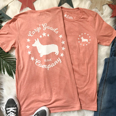 "NEW" CG Classic Stars Sunset Short Sleeve Tee Shirt