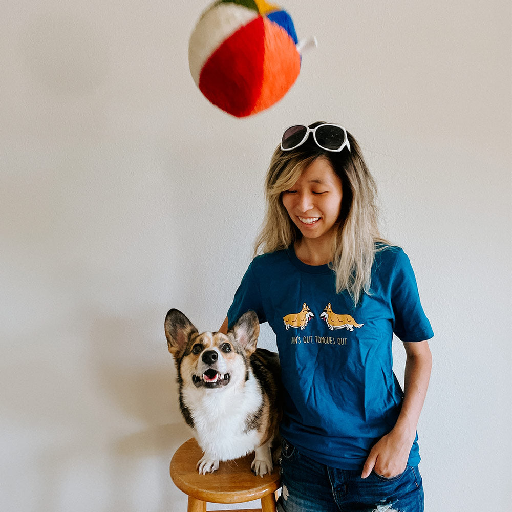 CG Cartoon Series: "Sun's Out, Tongues Out" Tee Shirt