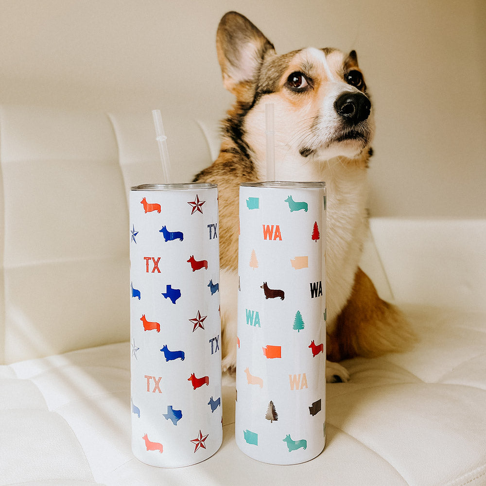 Texas State 20oz Skinny Tumbler