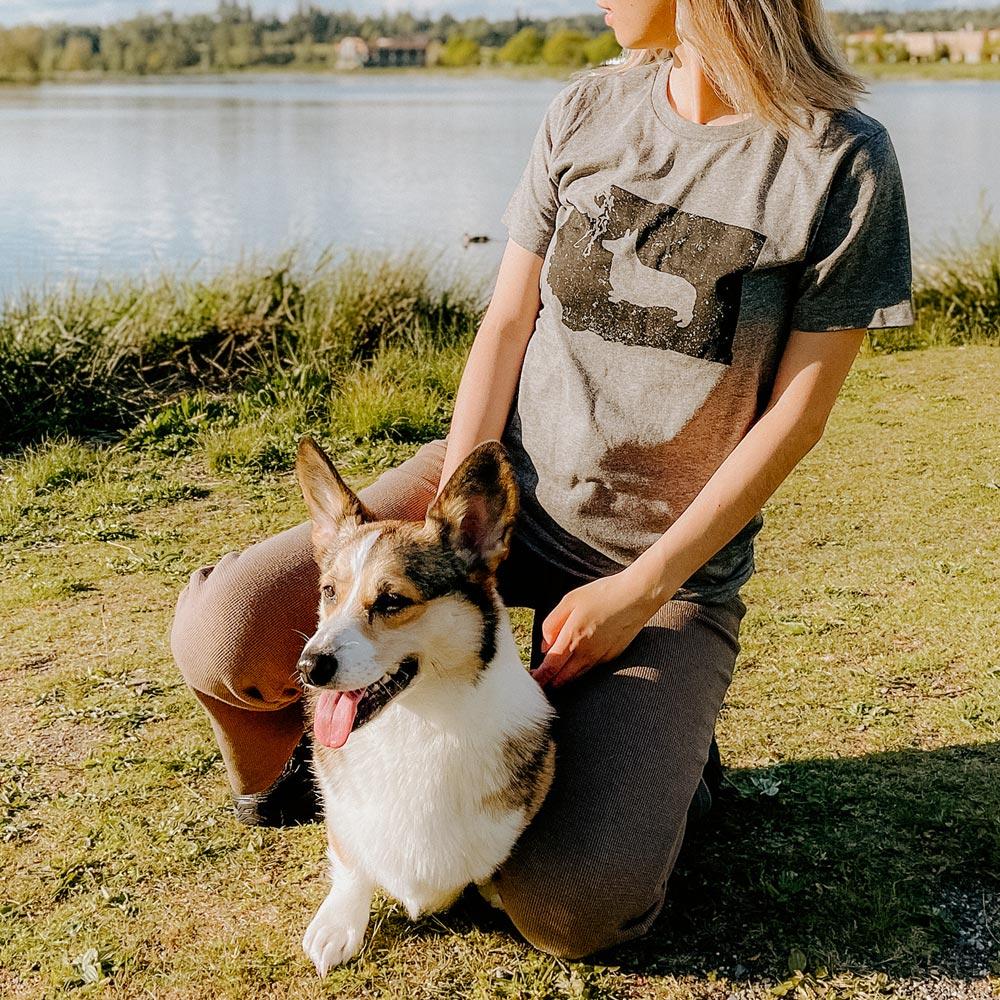Washington State Corgi Short Sleeve Tee