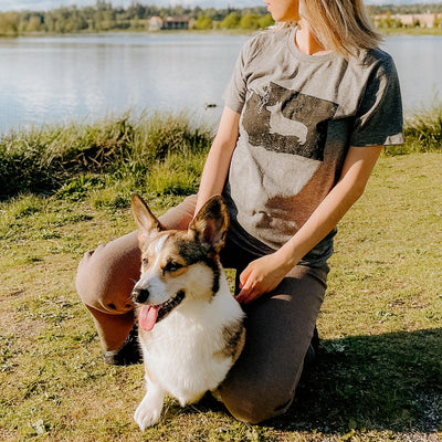 CG Washington State Corgi Short Sleeve Tee