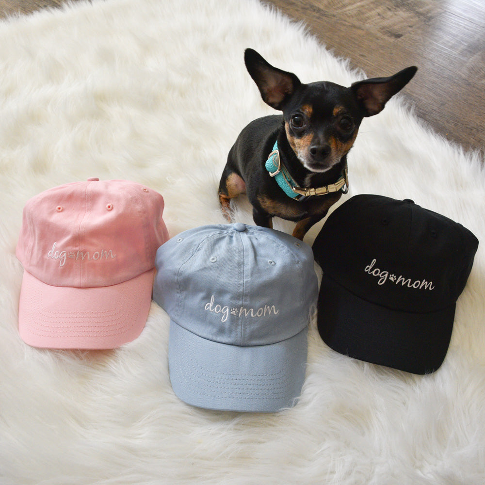 Corgi Goods Dog Mom Baseball Hat The Corgi Goods Co